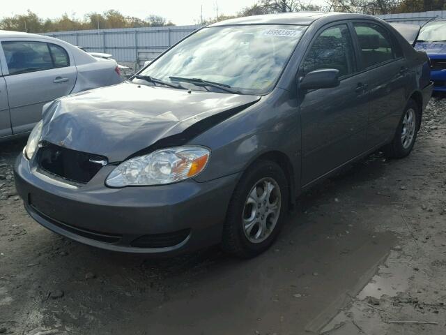 2T1BR32E36C668687 - 2006 TOYOTA COROLLA CE GRAY photo 2