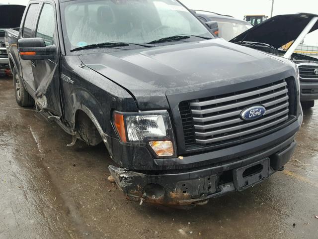 1FTFW1EF4CFA23911 - 2012 FORD F150 SUPER BLACK photo 9