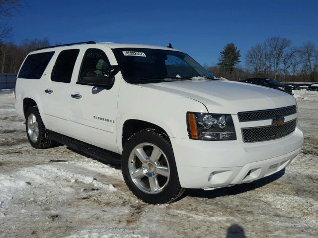 1GNFC16088J229943 - 2008 CHEVROLET SUBURBAN WHITE photo 1