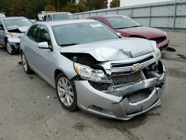 1G11H5SA3DF299771 - 2013 CHEVROLET MALIBU LTZ SILVER photo 1