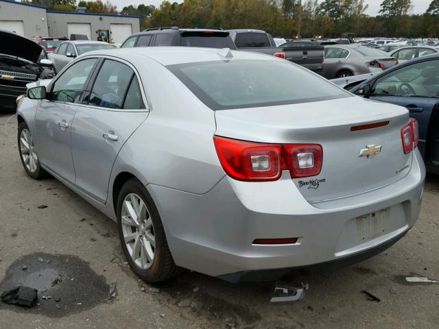 1G11H5SA3DF299771 - 2013 CHEVROLET MALIBU LTZ SILVER photo 3