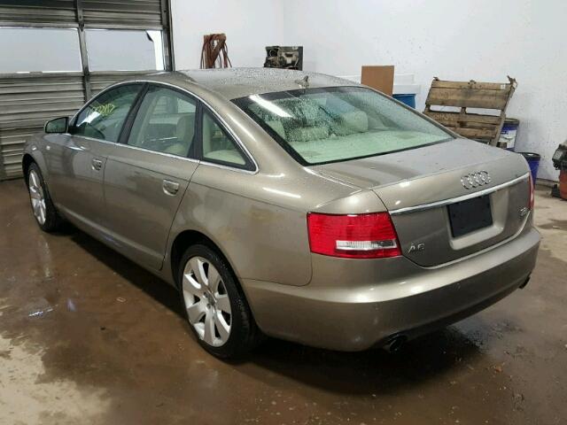 WAUDH74F57N068788 - 2007 AUDI A6 3.2 QUA BROWN photo 3