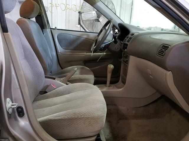 2T1BR12E4XC255120 - 1999 TOYOTA COROLLA BEIGE photo 5