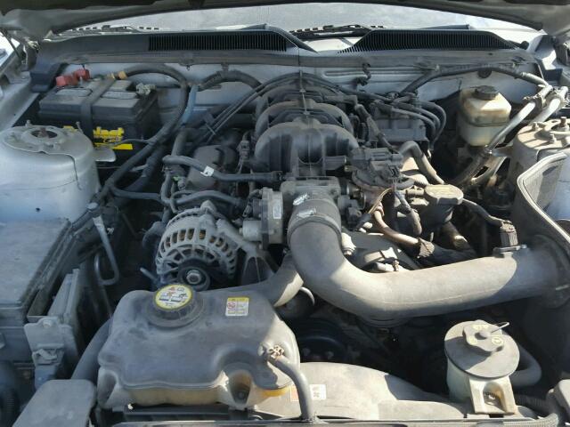 1ZVFT80N275280381 - 2007 FORD MUSTANG SILVER photo 7