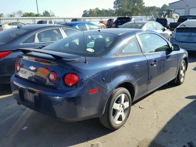 1G1AL18F387238463 - 2008 CHEVROLET COBALT LT BLUE photo 4