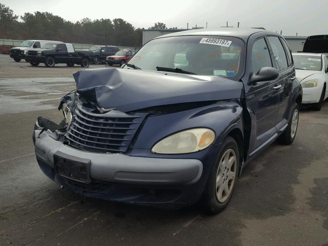 3C4FY4BB11T669861 - 2001 CHRYSLER PT CRUISER BLUE photo 2