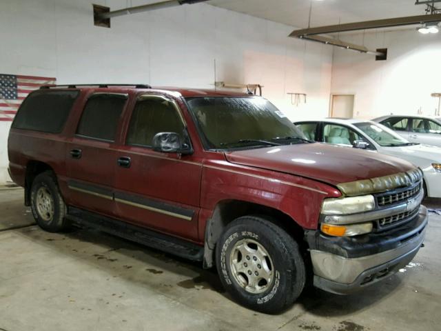 1GNFK16Z35J100909 - 2005 CHEVROLET SUBURBAN BURGUNDY photo 1