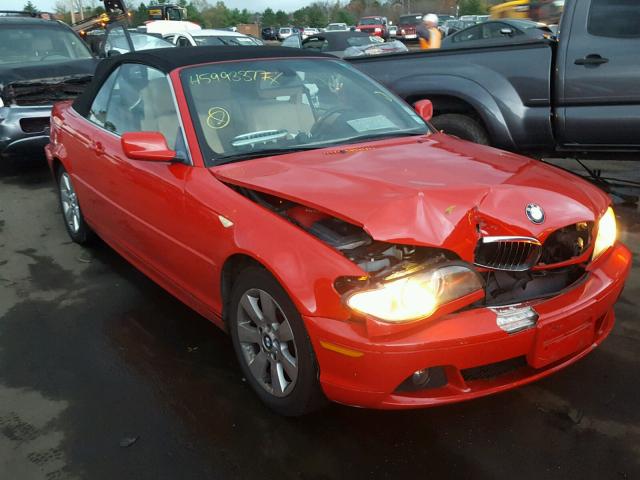 WBABW33435PL38141 - 2005 BMW 325 CI RED photo 1