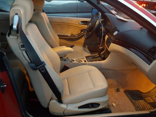 WBABW33435PL38141 - 2005 BMW 325 CI Qırmızı foto 5