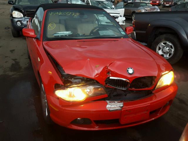 WBABW33435PL38141 - 2005 BMW 325 CI RED photo 7