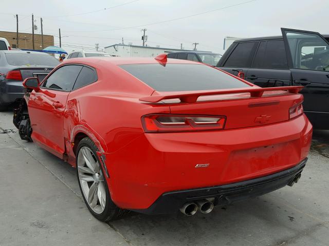 1G1FH1R74G0113820 - 2016 CHEVROLET CAMARO SS RED photo 3