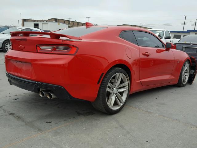 1G1FH1R74G0113820 - 2016 CHEVROLET CAMARO SS RED photo 4