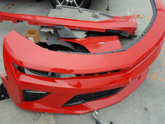 1G1FH1R74G0113820 - 2016 CHEVROLET CAMARO SS RED photo 9