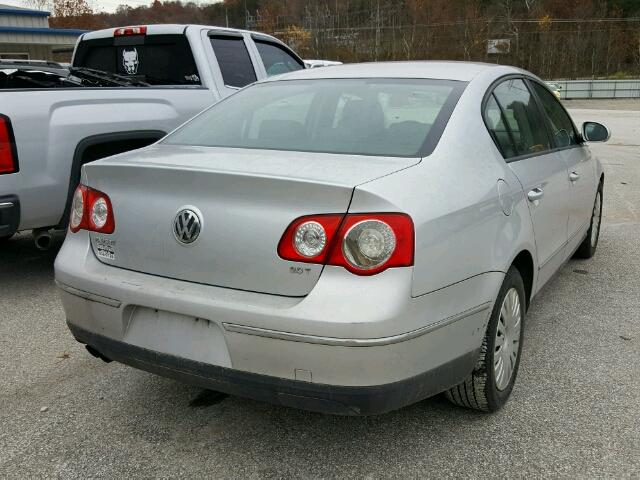 WVWAK73C06P163292 - 2006 VOLKSWAGEN PASSAT 2.0 SILVER photo 4