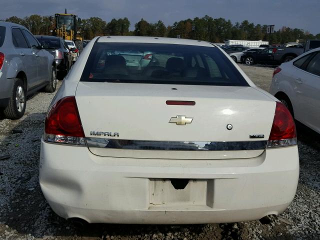 2G1WS553381282762 - 2008 CHEVROLET IMPALA POL WHITE photo 9