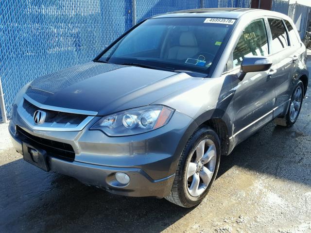 5J8TB182X9A001667 - 2009 ACURA RDX GRAY photo 2