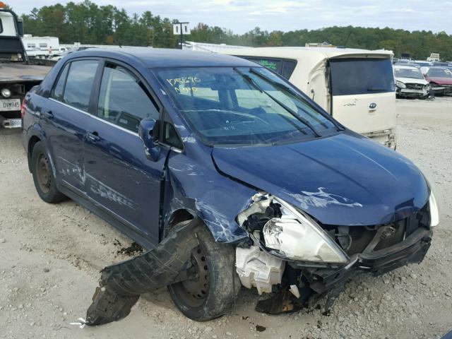 3N1BC11E99L382547 - 2009 NISSAN VERSA S BLUE photo 1