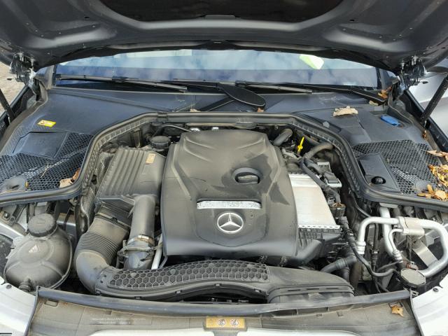 WDDWF4KB2GR183900 - 2016 MERCEDES-BENZ C 300 4MAT SILVER photo 7