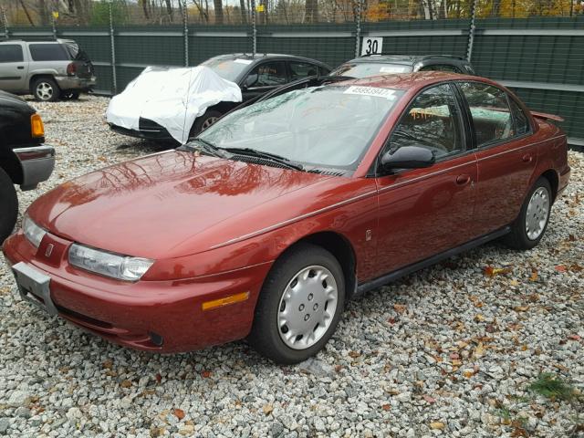 1G8ZK5279TZ289902 - 1996 SATURN SL2 RED photo 2