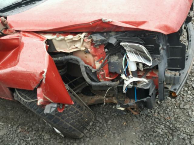 KNDJE723397584243 - 2009 KIA SPORTAGE L RED photo 9