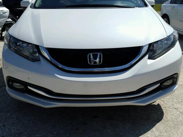 19XFB2F99FE036016 - 2015 HONDA CIVIC EXL Ağ foto 9