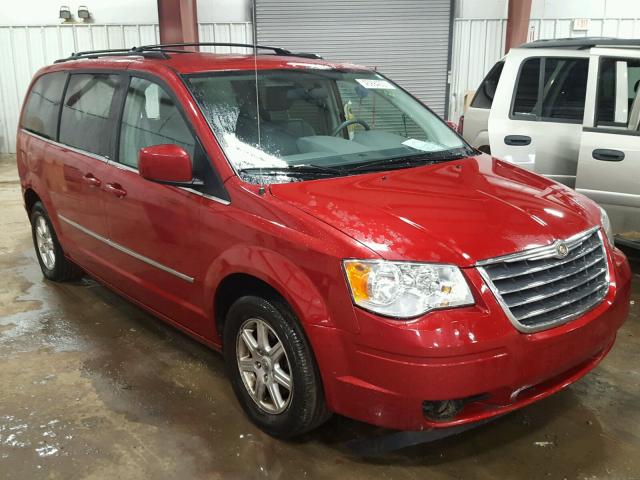 2A4RR5D16AR128760 - 2010 CHRYSLER TOWN & COU RED photo 1