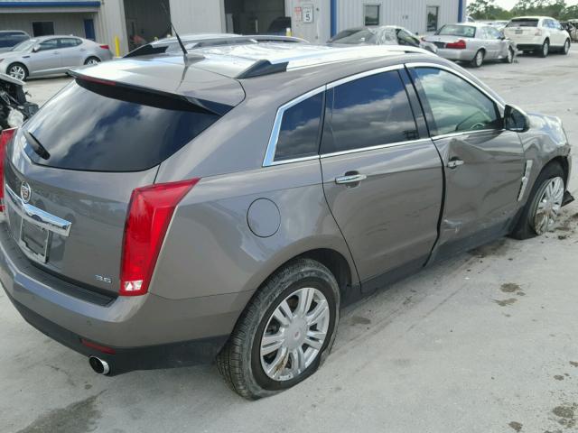 3GYFNAE39CS606005 - 2012 CADILLAC SRX LUXURY BROWN photo 4