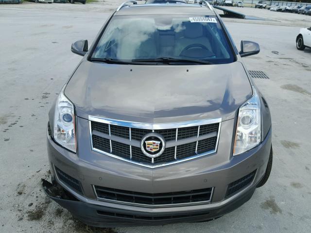 3GYFNAE39CS606005 - 2012 CADILLAC SRX LUXURY BROWN photo 9