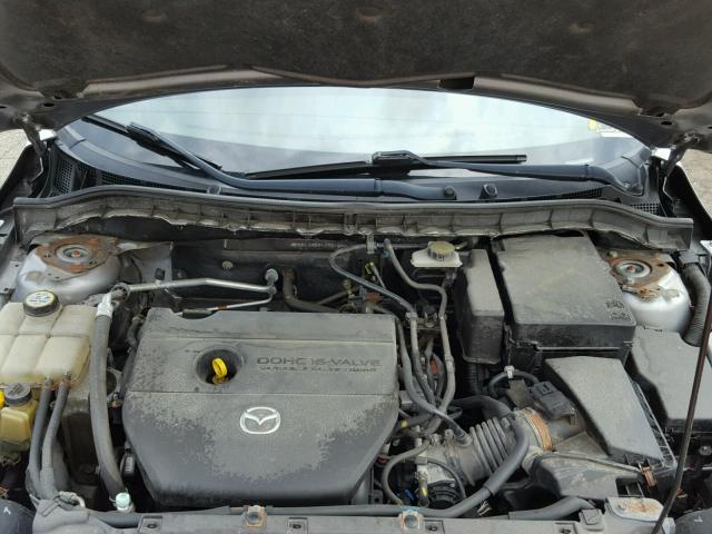 JM1BL1H53A1310161 - 2010 MAZDA 3 S SILVER photo 7