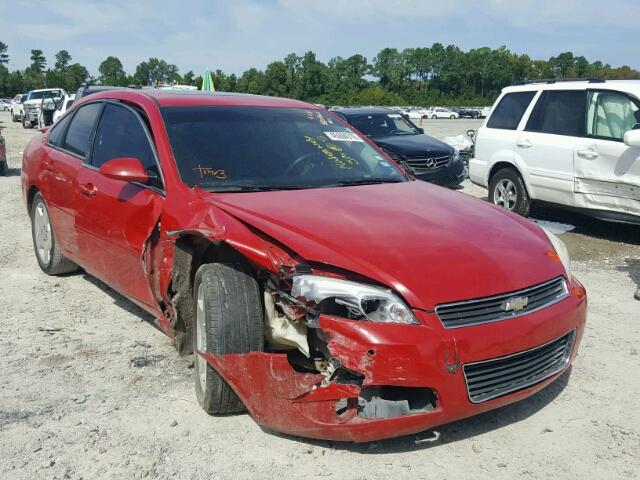 2G1WD58C389141536 - 2008 CHEVROLET IMPALA SUP RED photo 1