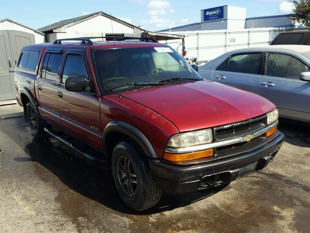 1GCDT13X13K185014 - 2003 CHEVROLET S TRUCK S1 RED photo 1