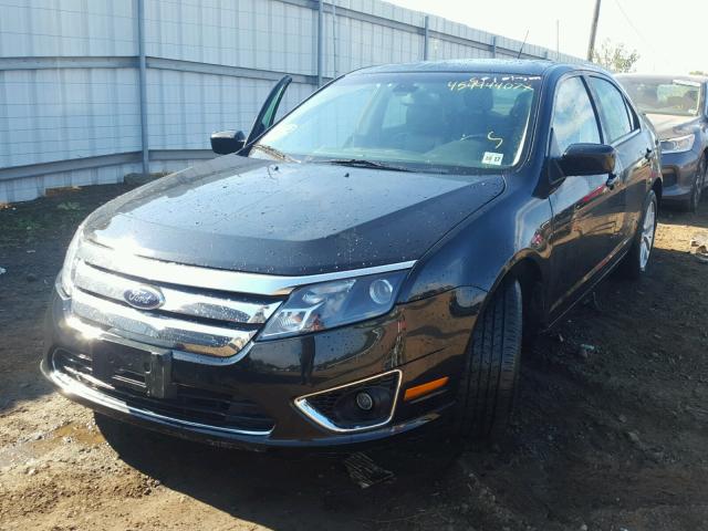 3FAHP0CG9CR134345 - 2012 FORD FUSION BLACK photo 2