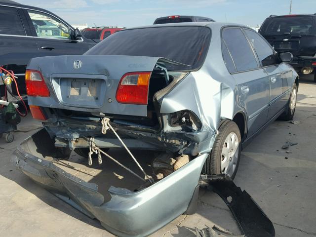 2HGEJ6612YH586246 - 2000 HONDA CIVIC BASE 绿色 照片 4