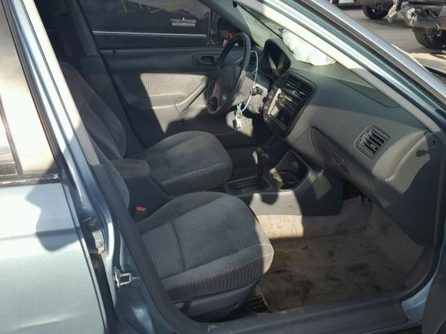 2HGEJ6612YH586246 - 2000 HONDA CIVIC BASE 绿色 照片 5