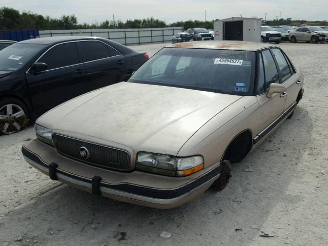 1G4HP53L0NH569503 - 1992 BUICK LESABRE CU GOLD photo 2