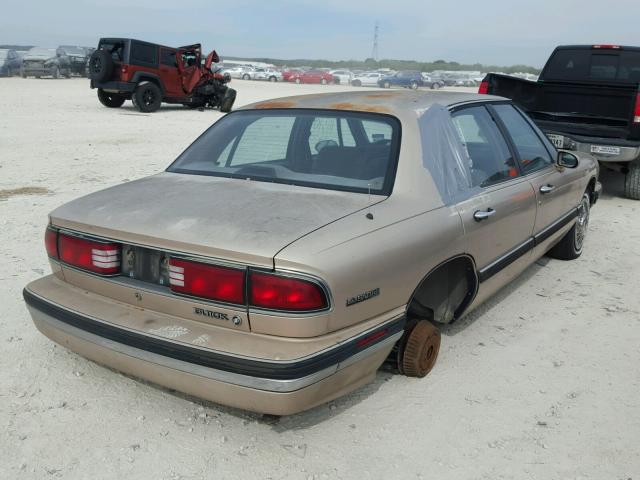 1G4HP53L0NH569503 - 1992 BUICK LESABRE CU GOLD photo 4