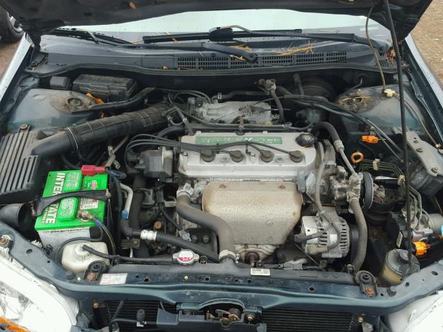 1HGCG669XYA038358 - 2000 HONDA ACCORD GREEN photo 7