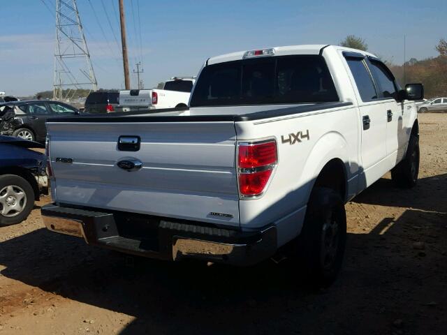 1FTFW1EF6DFC39969 - 2013 FORD F150 SUPER WHITE photo 4