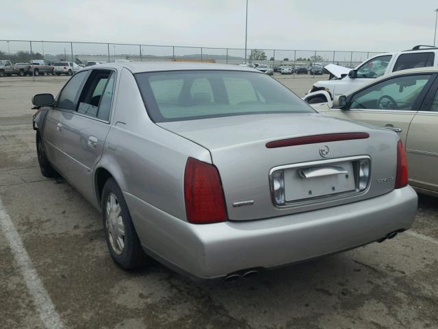 1G6KD54Y84U219106 - 2004 CADILLAC DEVILLE SILVER photo 3