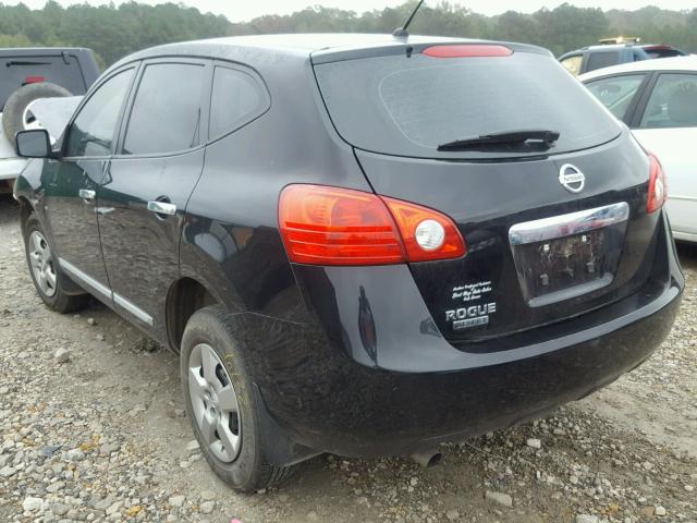 JN8AS5MT4EW100403 - 2014 NISSAN ROGUE SELE BLACK photo 3