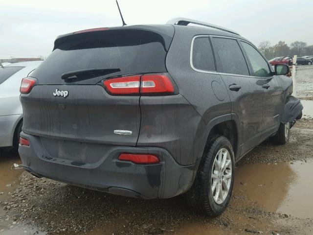 1C4PJLCB3HW508062 - 2017 JEEP CHEROKEE L GRAY photo 4