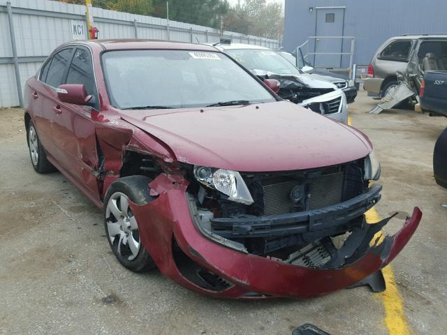 KNAGE228595339395 - 2009 KIA OPTIMA LX RED photo 1