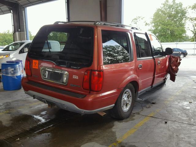 5LMFU28R22LJ10359 - 2002 LINCOLN NAVIGATOR 勃艮第红 照片 4