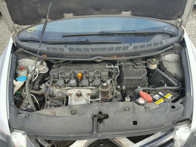 2HGFG12847H530803 - 2007 HONDA CIVIC EX SILVER photo 7