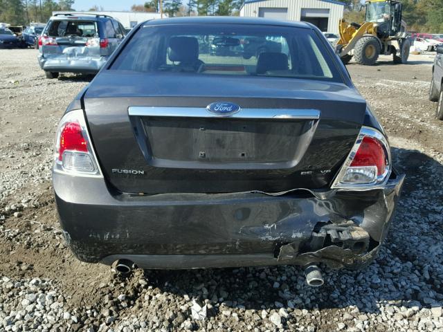 3FAHP081X6R224192 - 2006 FORD FUSION SEL BLACK photo 9