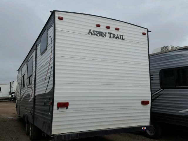 4YDT28123GH921997 - 2016 CHALET TRAILER WHITE photo 3