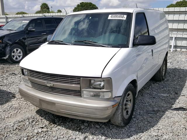 1GCDM19X34B126195 - 2004 CHEVROLET ASTRO WHITE photo 2