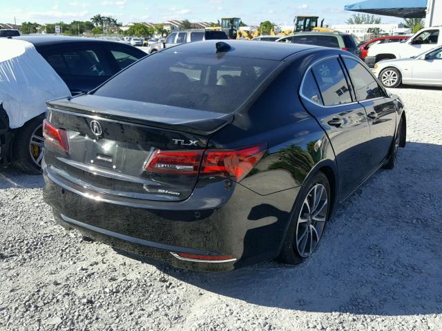 19UUB3F71FA009196 - 2015 ACURA TLX ADVANC BLACK photo 4
