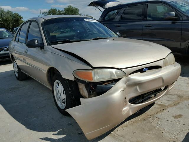 1FALP13P5VW386755 - 1997 FORD ESCORT LX TAN photo 1