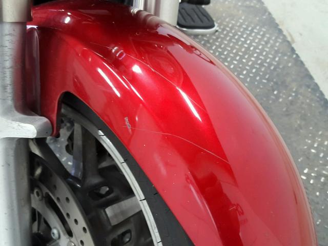 JYAVP24E77A004775 - 2007 YAMAHA XVS1300 A RED photo 12